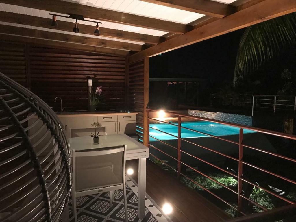 Charmant Bungalow Au Coeur De L'Ile Baie-Mahault Dış mekan fotoğraf
